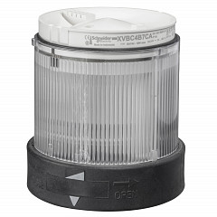 O 70 mm osvetlitvena enota - stalna - prosojna - IP65 - 24 V