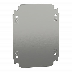 Montažna plošča V 250 x Š 200 mm iz galvanizirane  pločevine