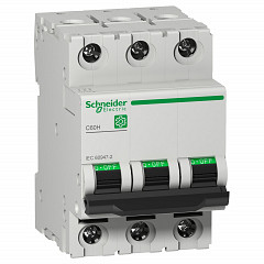 Multi9 - C60H - miniat. odklop. - 3P - 16 A - C krivulja - 415 V - 15 kA