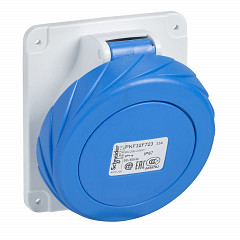 PratiKa industrijska vtičnica - 125 A - 2P + E - 200 do 250 V AC - IP67