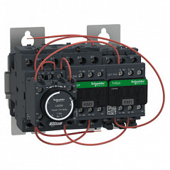Star delta starter, TeSys Deca, 3x3P(3NO), 32A, 24VAC 50/60Hz coil, screw clamp terminal