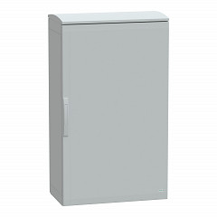 Stoječa omara iz pol. razl. PLAT z odp. zg. delom in streho 1250x750x420 IP44