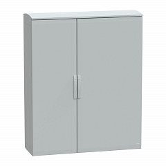 Stoječa omara iz pol. razl. PLAT z odp. zg. delom in streho 1500x1250x420 IP44