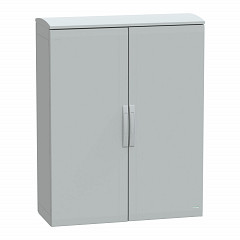 Stoječa omara iz pol. razl. PLAT z odp. zg. delom in streho 1250x1000x420 IP44