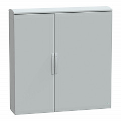 Stoječa omara iz pol. razl. PLAT z odp. zg. delom in streho 1250x1250x320 IP44