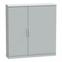 Stoječa omara iz pol. razl. PLAZT z odprtim podnožjem in streho 1250x1250x320 IP44