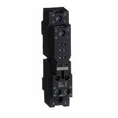 Podnožje RPZ - mešan kontakt - 16 A - 250 V - vijačna objemka