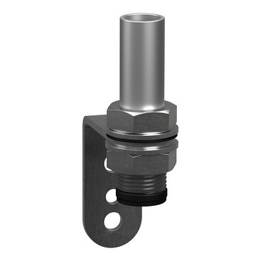 univerzalni montažni dodatek za XV4 / XV6 /X VB7; kov. L nosilec in 100mmAL drog