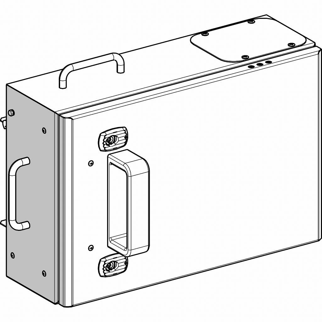 Canalis KS - odcepna omarica za var. NF - T0 - 160 A z izol. - 3L + N + PE