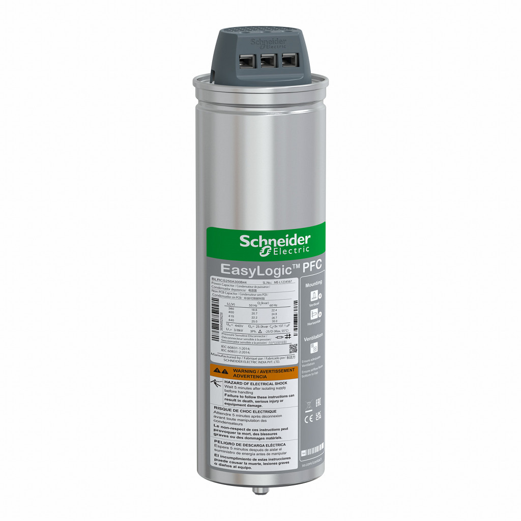 EasyCan kondenzator - 25/30 kvar - 440 V 50/60 Hz
