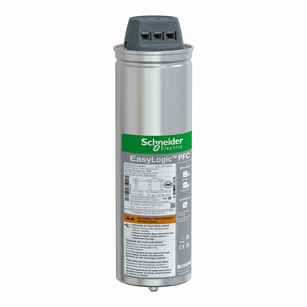 EasyCan kondenzator - 30,3/36,4 kvar - 440 V 50/60 Hz
