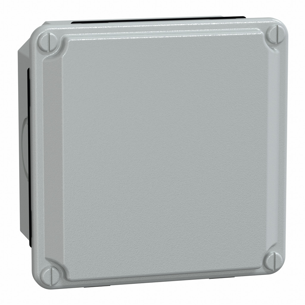 Kovinska industrijska omarica, V105 x Š105 x G49 - IP55 - siva