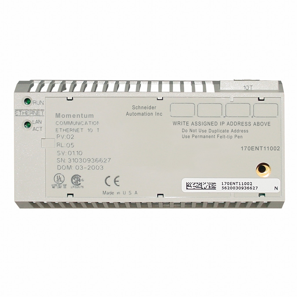 Modicon Momentum - Ethernetni komunikacijski adapter - 10 Mbit/s