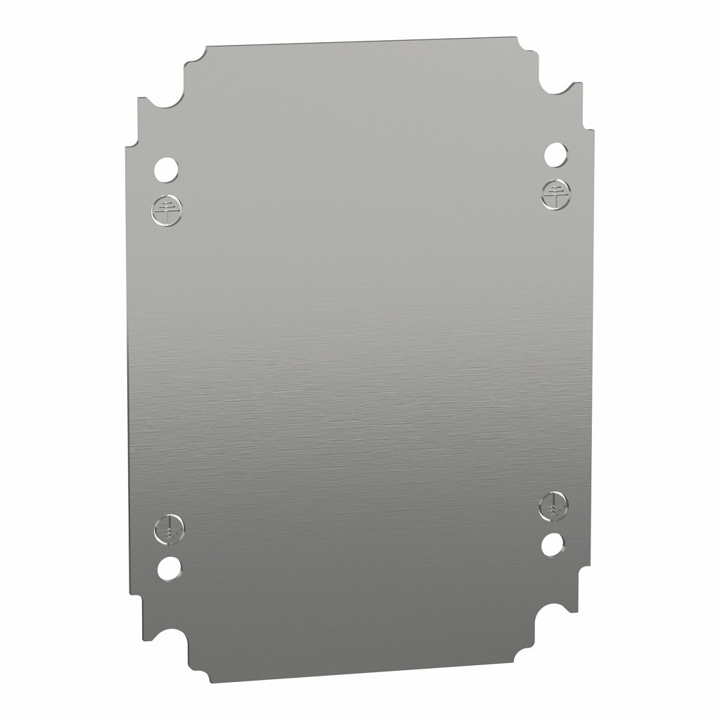 Montažna plošča V 250 x Š 200 mm iz galvanizirane  pločevine
