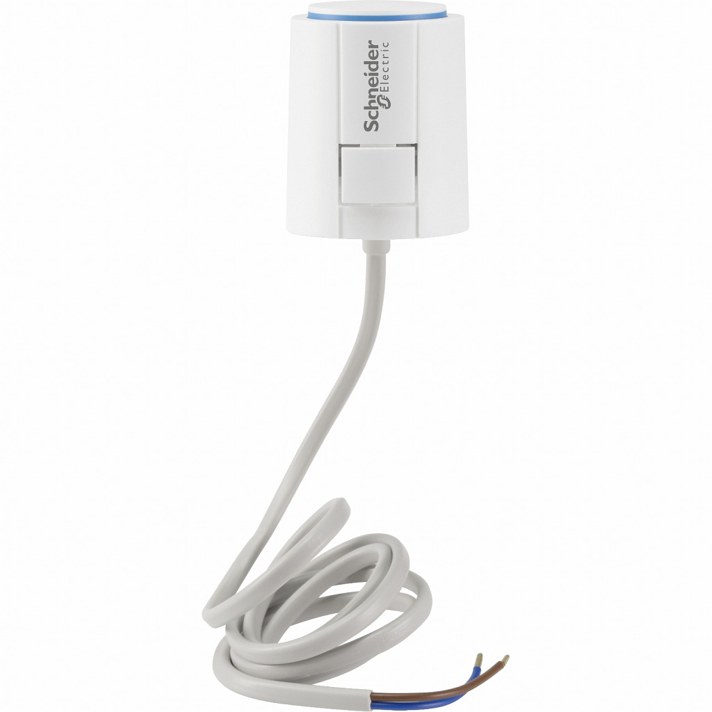 Pogon termoelektričnega ventila 24 V, polarno bel