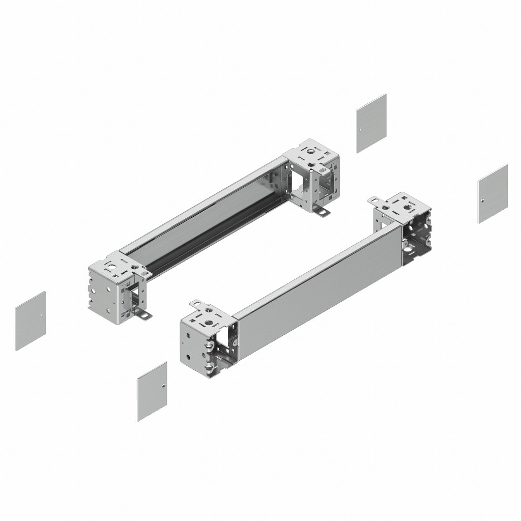 PanelSeT - navadno sprednjo podnožje pl. W600 H100 nerjaveče jeklo 304L