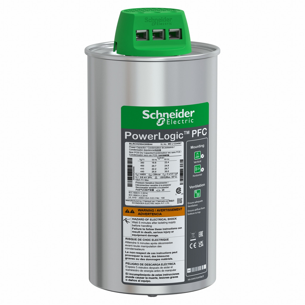 VarPlus Can HDuty kondenzator - 25/30 kvar - 440 V 50/60 Hz