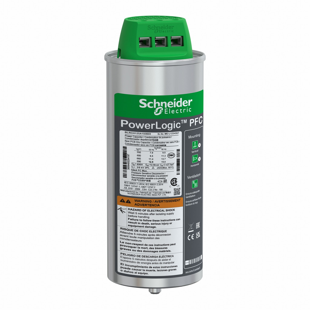 VarPlus Can HDuty kondenzator - 25/30 kvar - 400 V 50/60 Hz