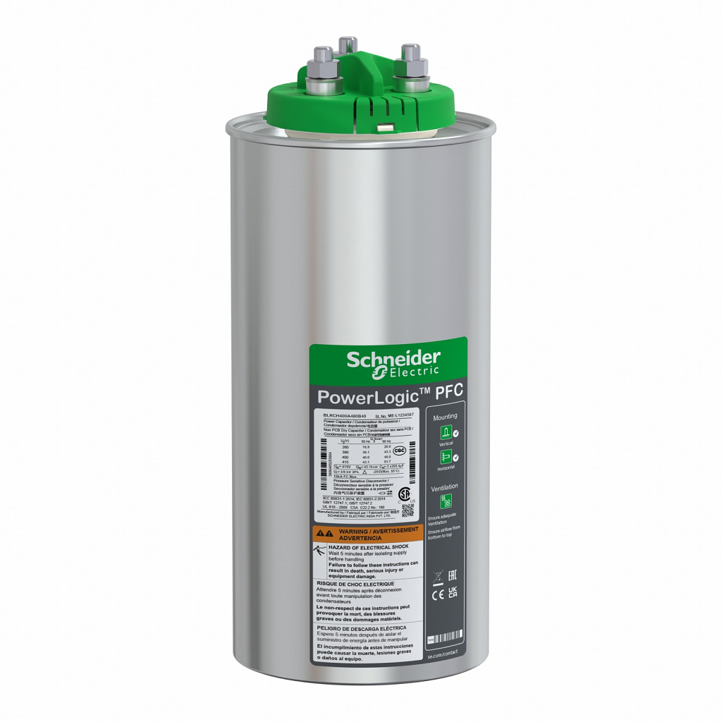 VarPlus Can HDuty kondenzator - 50/0 kvar - 400 V 50/60 Hz