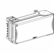 Canalis KS - odcepna omarica za var. NF - 22 x 58 mm - 100 A z izol. - 3L+N+PE