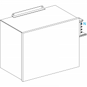 Canalis KSA - napajalna enota za KSA - 630 A - leva montaža