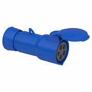 Gnezdna vtičnica PratiKa - ravna - 16 A - 3P + N + E - 200 do 250 V AC - IP44