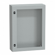 Prosojna vrata PanelSeT CRN brez mont. pl. V800xŠ600xG200 IP66 IK08 RAL7035