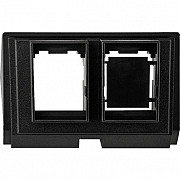 Stikalo za priključke, uni., črno, System M, Artec/Trancent/Antique