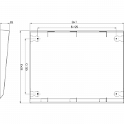 Streha PanelSeT SF/SM - 1200 x 400 mm