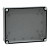 ABS ohišje IP66 IK07 RAL7035 vm. V275Š225G80 raz. V291Š241G88, prosojni pok. H20
