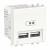 Easy Styl, Modular USB polnilec 1M beli